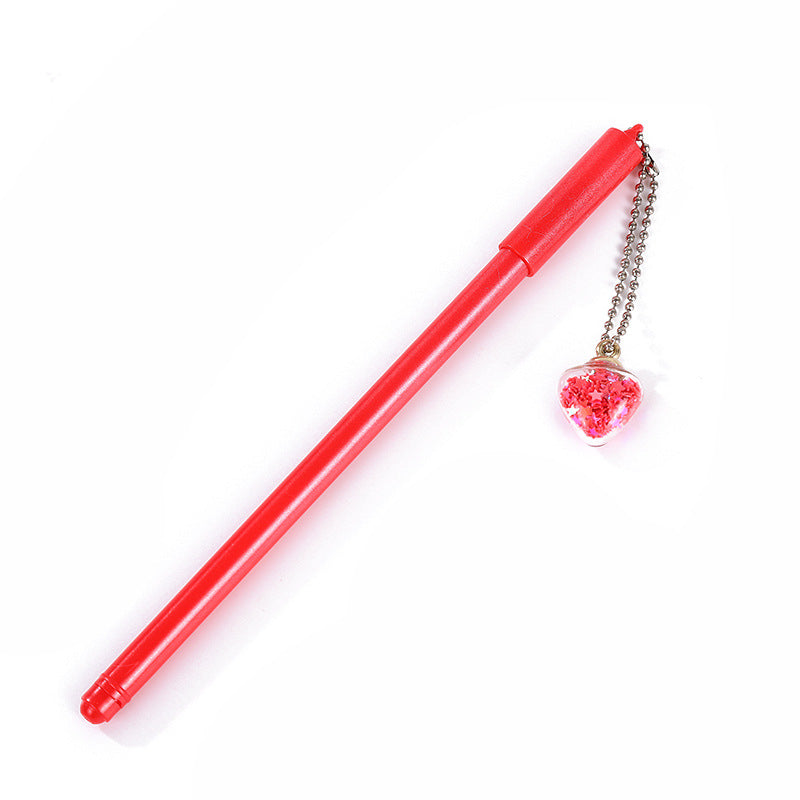 Wholesale Creative Love Pendant Plastic Gel Pen
