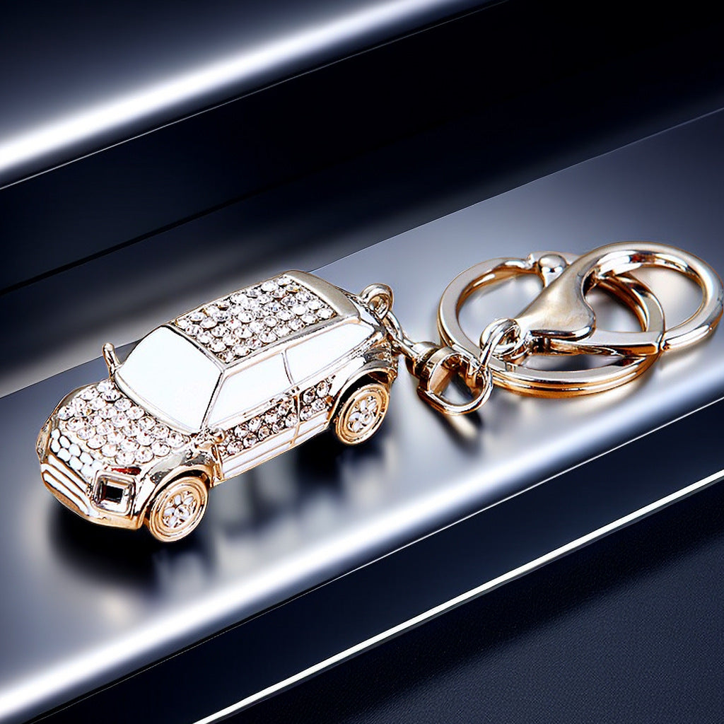 Wholesale Full Diamond Keychain Metal Bag Charm Chic Fashion Accessory OLY Exclusive