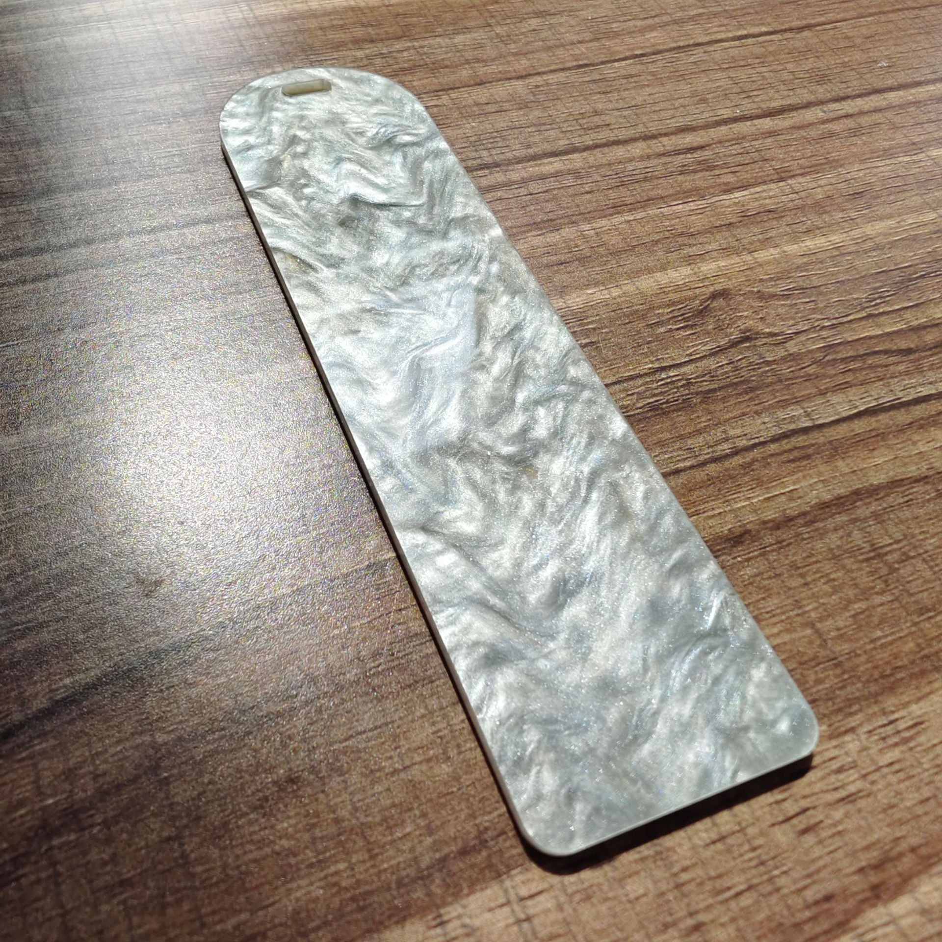 Wholesale 20pcs Blank Loose Powder Water Ripple Acrylic Sticker Sticker Bookmark DIY Pendant Ornament