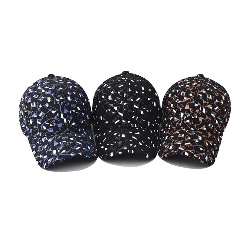 Wholesale diamond pattern baseball cap