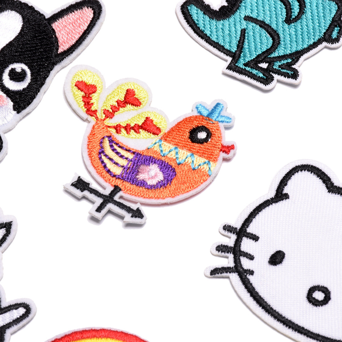 Wholesale Trendy Cartoon Puppy Embroidered Patch Cloth Badge For Kids Clothing DIY Fashion Accessory OLY Exclusive