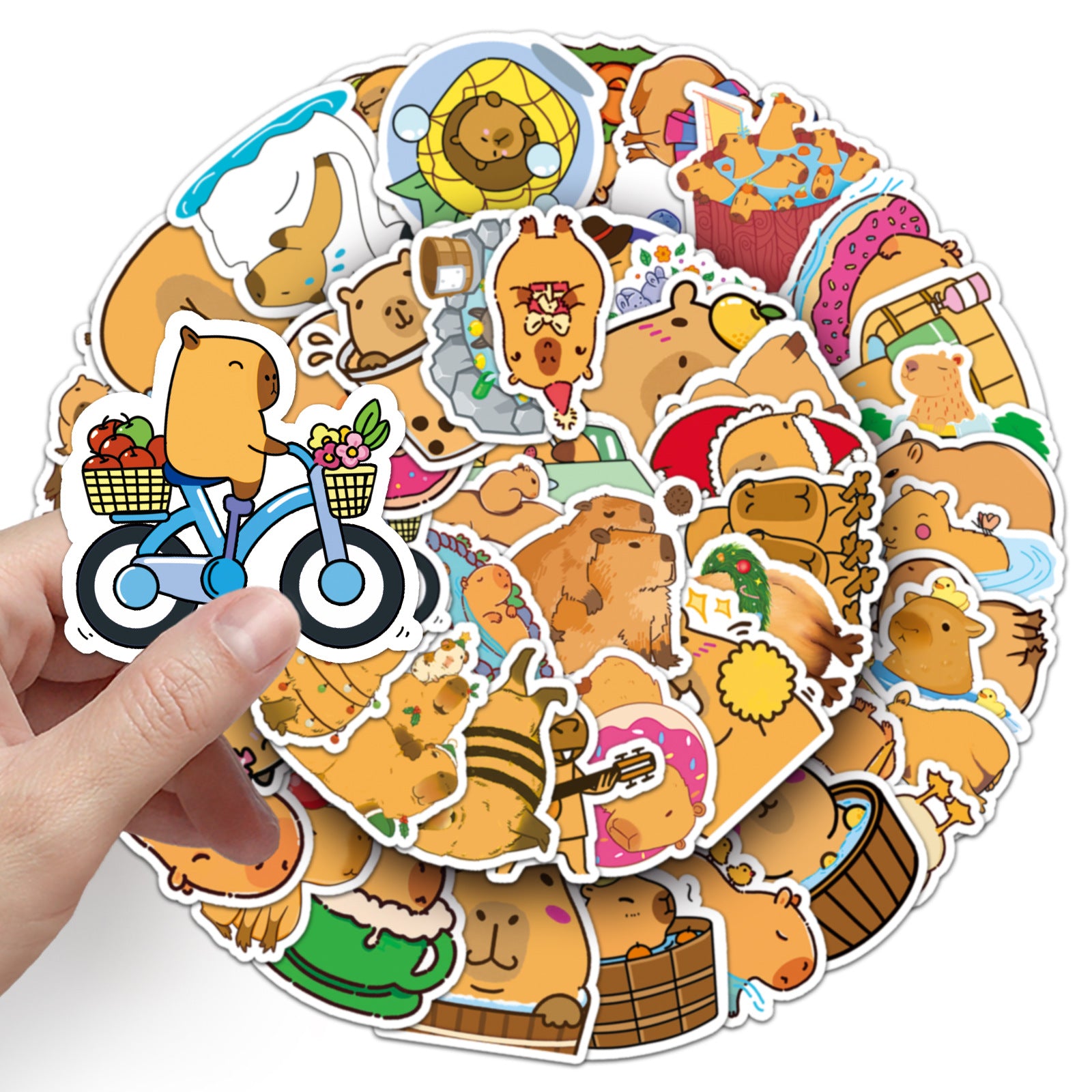 Wholesale 50pcs cute cartoon animal stickers