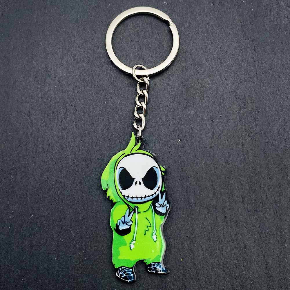 Wholesale Bottle Skate Pendant Acrylic Keychains