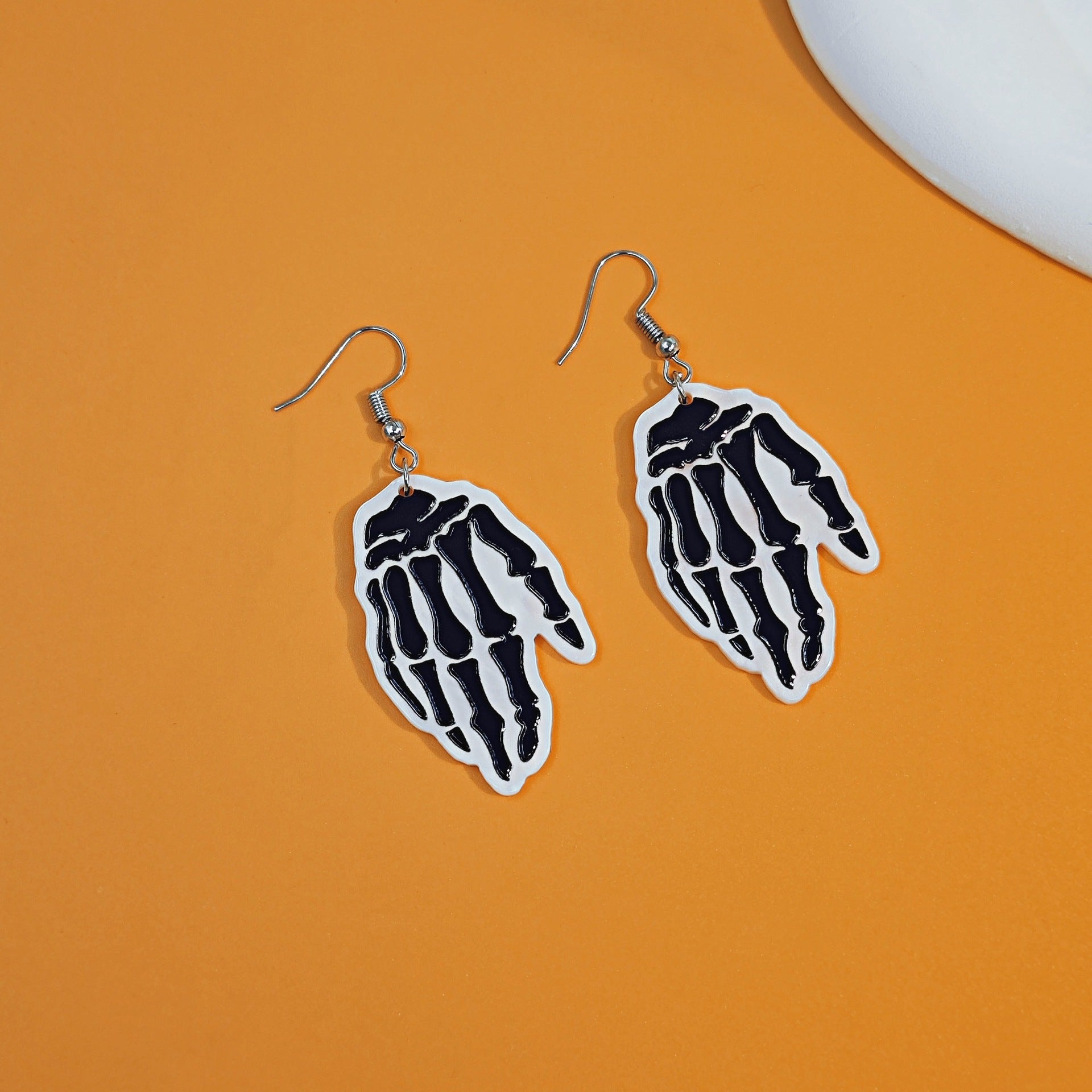 Wholesale Halloween Palm Ghost Cartoon Creative Cute Earrings