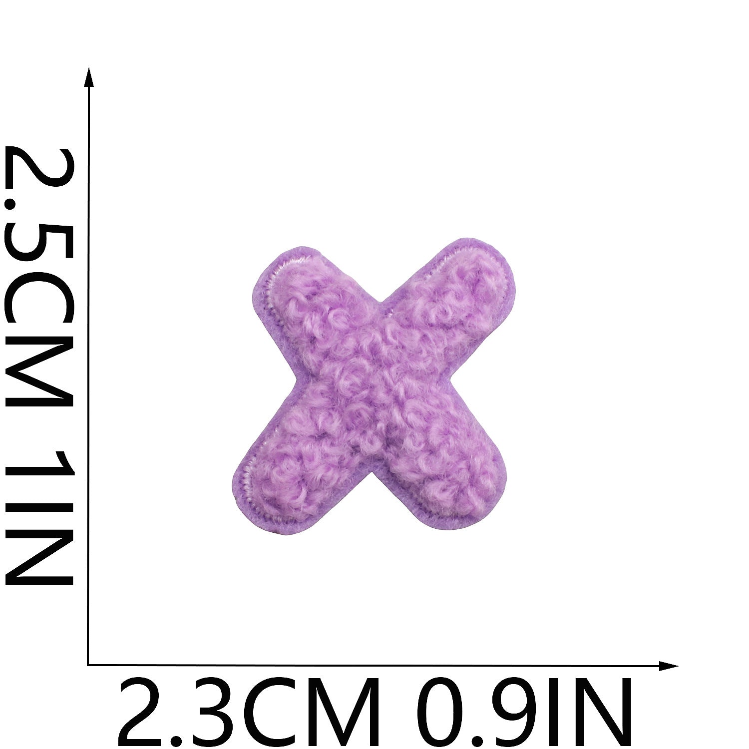 Wholesale Trendy Chenille Embroidered Alphabet Number Patches Iron On DIY Decorative Accessory For Clothing Bags Boutique Resale