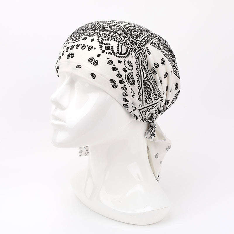 Wholesale Pirate Single Layer Cashew Flower Cotton Polyester Hat