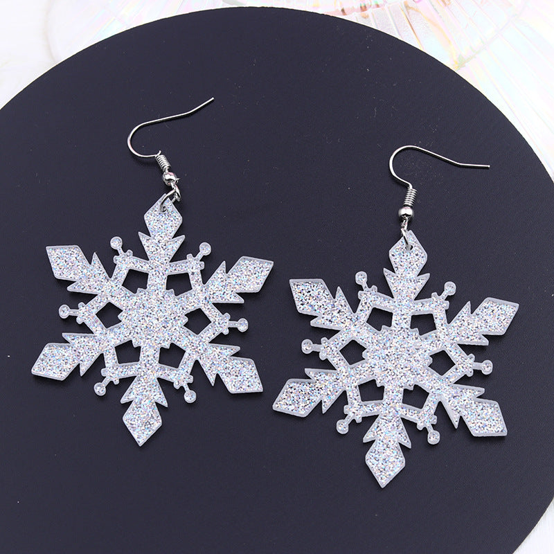 Wholesale Star Mask Carnival Acrylic Earrings