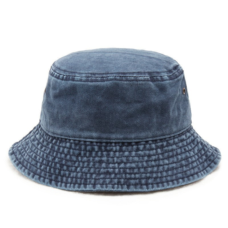 Wholesale Retro Washed Denim Bucket Hat