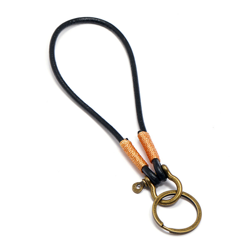 Wholesale Top Layer Cowhide Key Chain