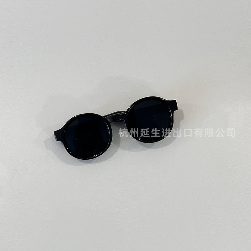 Wholesale 6. 5cm wide glasses doll sunglasses Doll Accessories