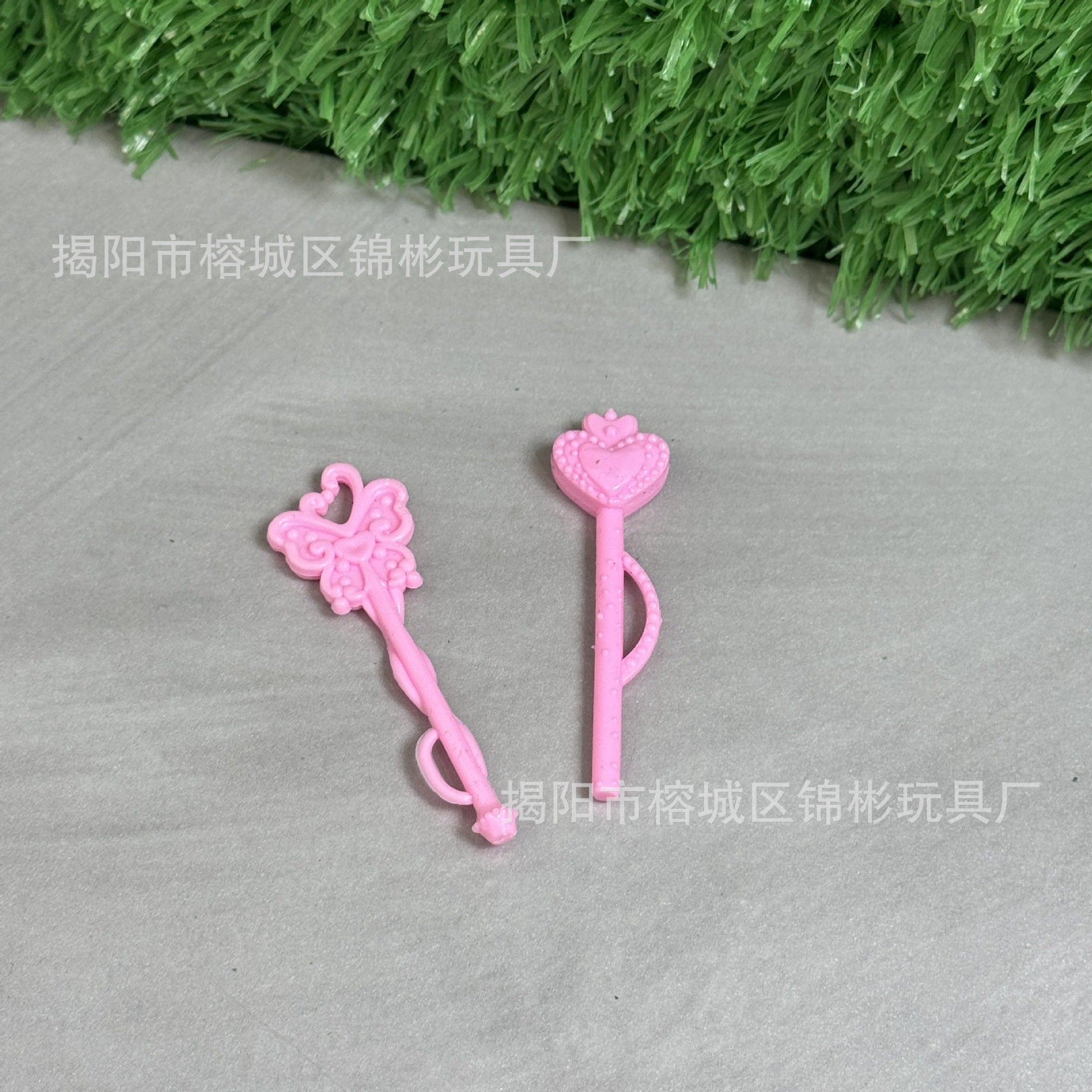 Wholesale 10pcs Mini Butterfly Love Magic Wand Small Cane Doll Accessories