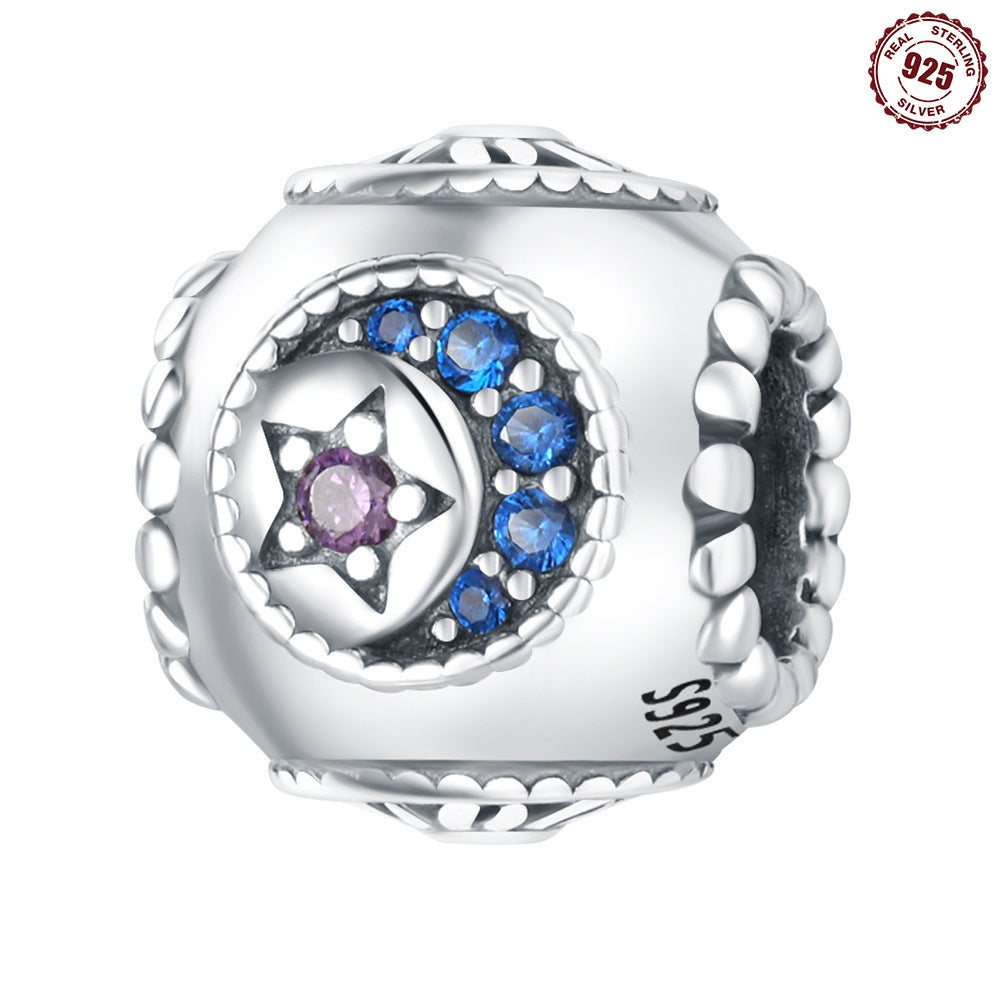 Wholesale Diverse Stars Moon Sun Pure Silver Charms