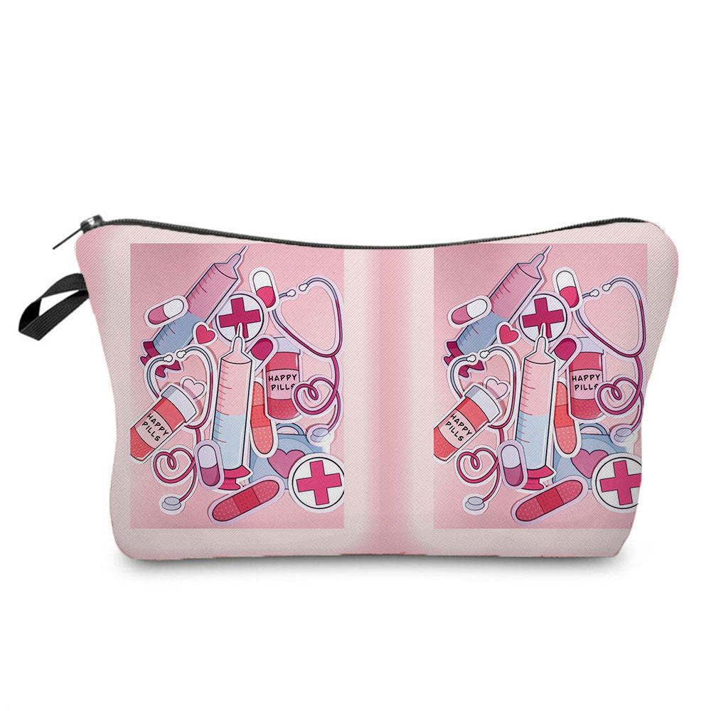 Wholesale Polyester Printed Cosmetic Bag