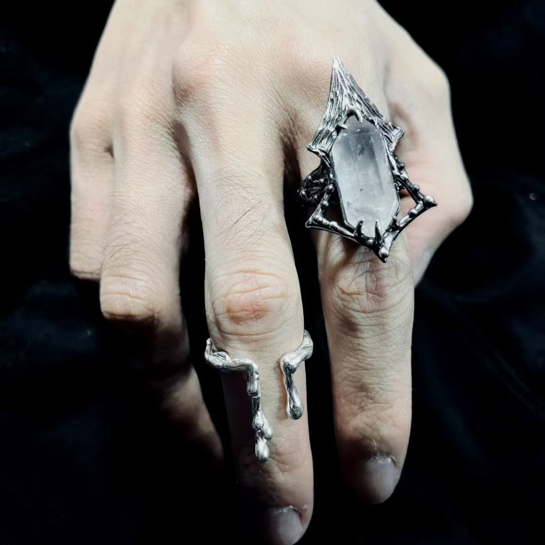 Wholesale Irregular Shaped Rings Cold Style Open Rings