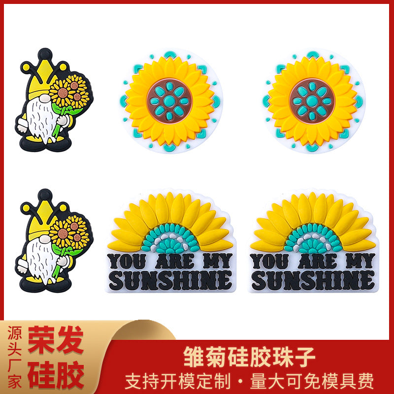 Wholesale 20pcs/ packTurquoise  Silicone Beads DIY Silicone Beads