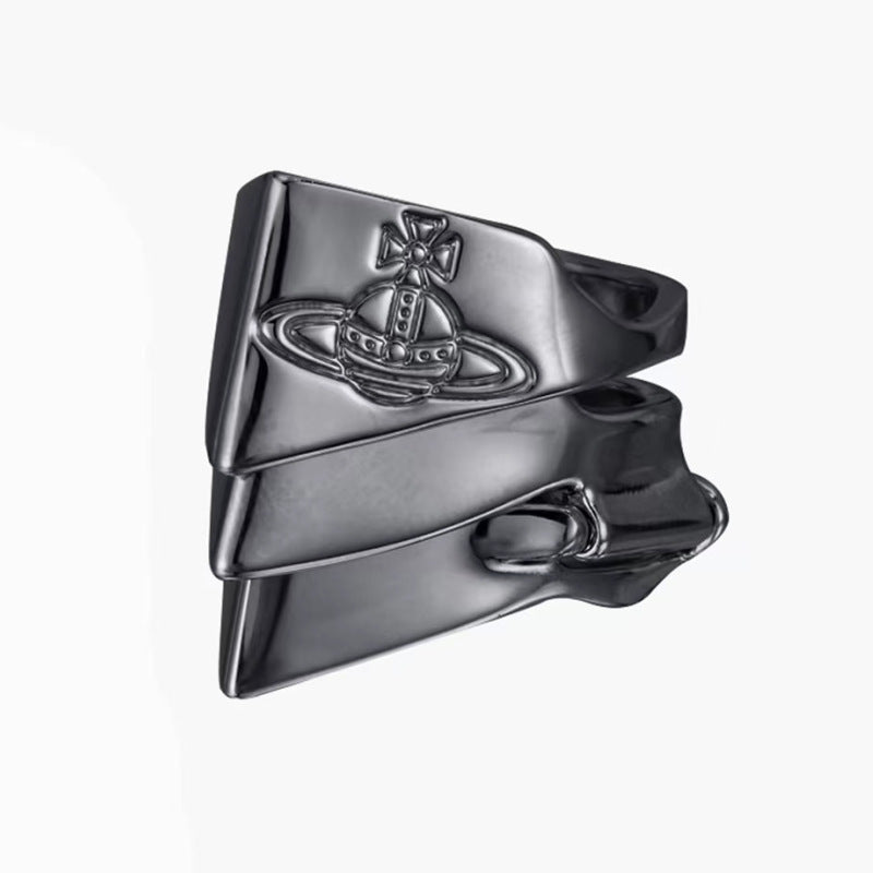 Wholesale Three Section Armor Alloy Ring