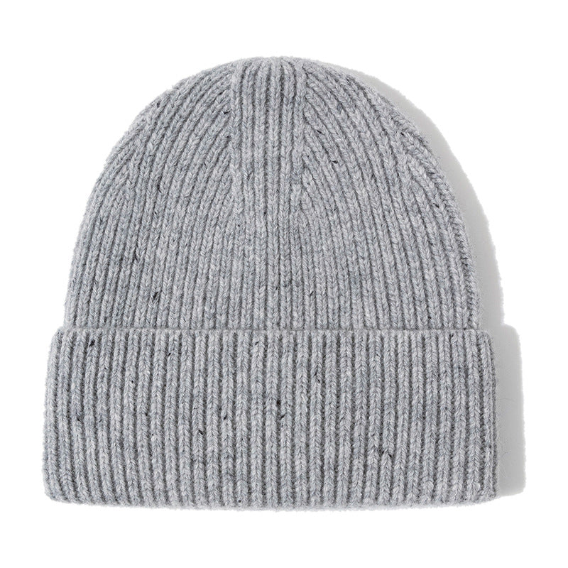 Wholesale Thick Pure Wool Beanie Winter Hat