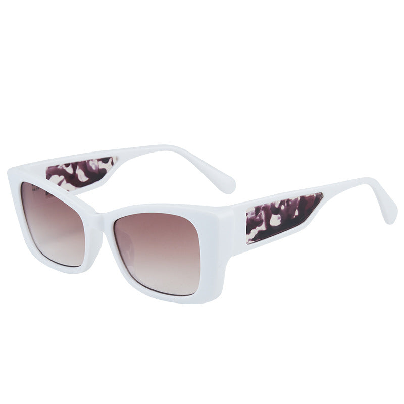 Wholesale Leopard Print Men and Women's Same UV Resistant PC Sunglasses