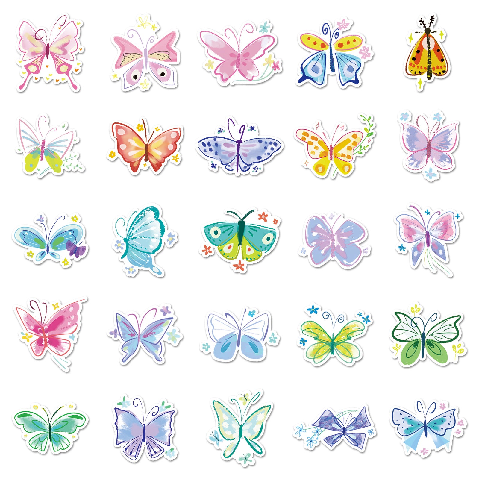 Wholesale cute cartoon Sticker Waterproof Vinyl Stickers OLY Exclusive