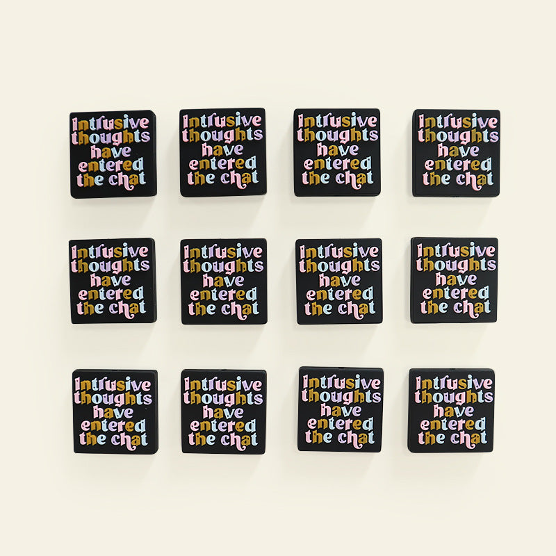 Wholesale of 10pcs Silicone Focus Beads DIY Bead Pen Accessories