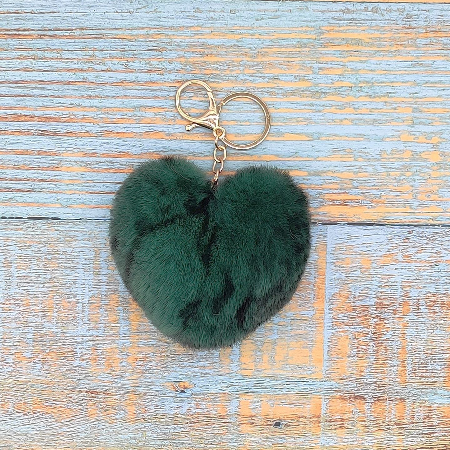 Wholesale  leopard love heart-shaped keychain