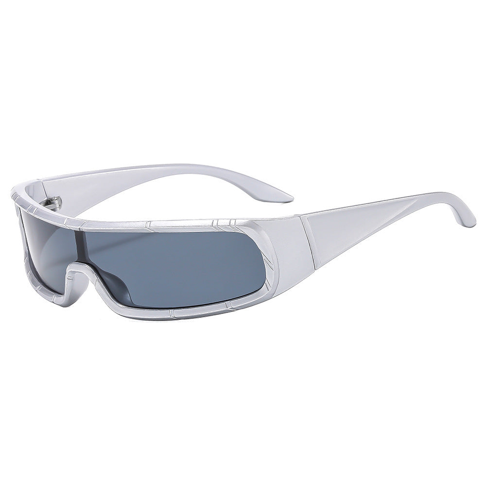 Wholesale One-piece Anti-ultraviolet Cycling PC Sunglasses