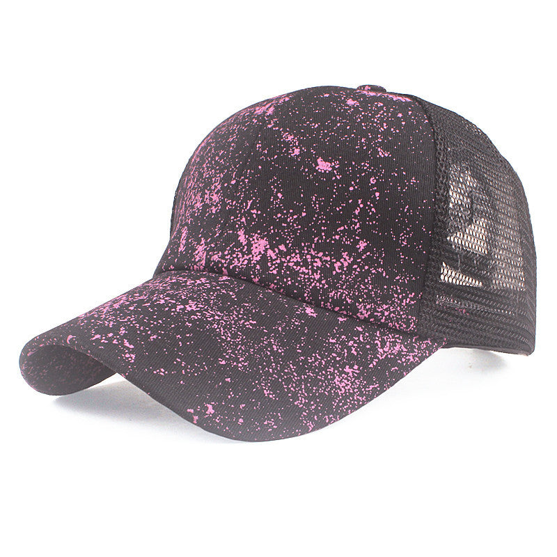 Wholesale Cotton Cross Horsetail Embroidery Patch Baseball Cap