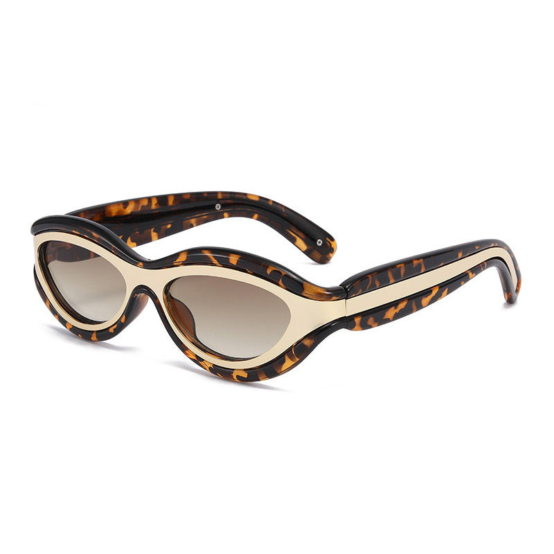 Wholesale Retro cat-eye sunglasses anti-glare sunglasses