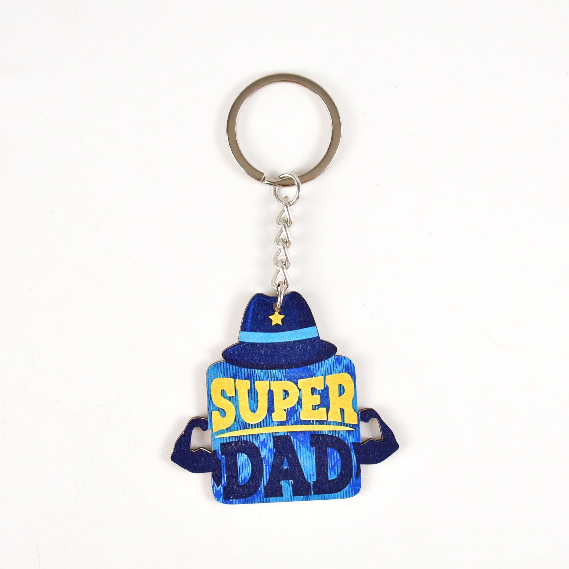 Wholesale Father's Day Birthday Gift English Letter Keychain
