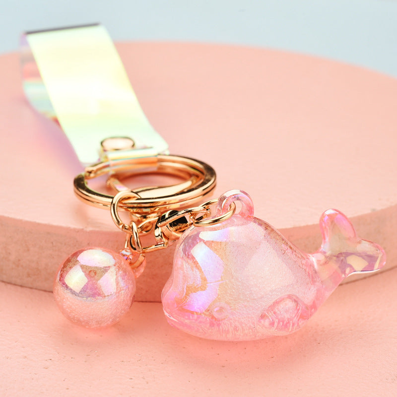 Wholesale Acrylic Dolphin Keychains