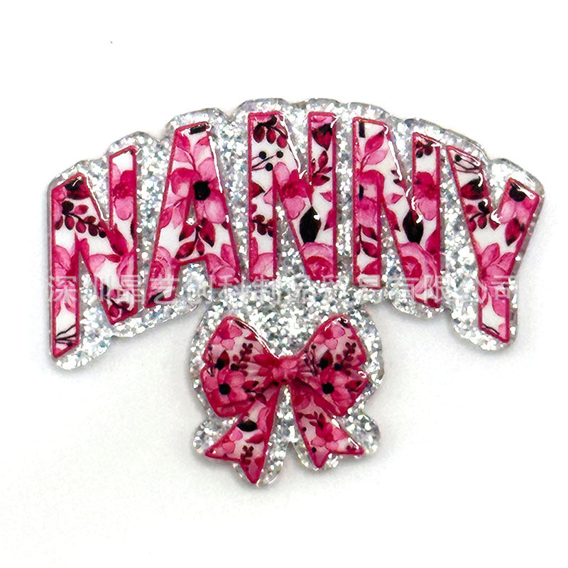 Wholesale 10 pcs/pack sequin acrylic mother series DIY accessorie