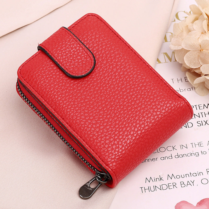 Wholesale Integrated Large Capacity Multifunctional Female Driver's License Leather Case Coin Purse