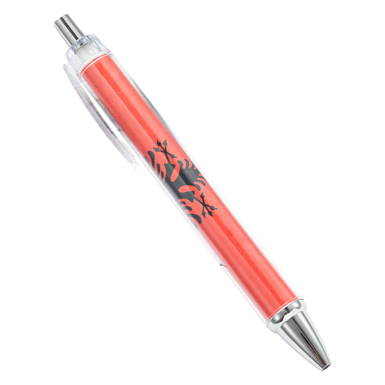 Bolígrafo de plástico de papel de plástico de papel de rollo de papel de varilla interna de la varilla interna