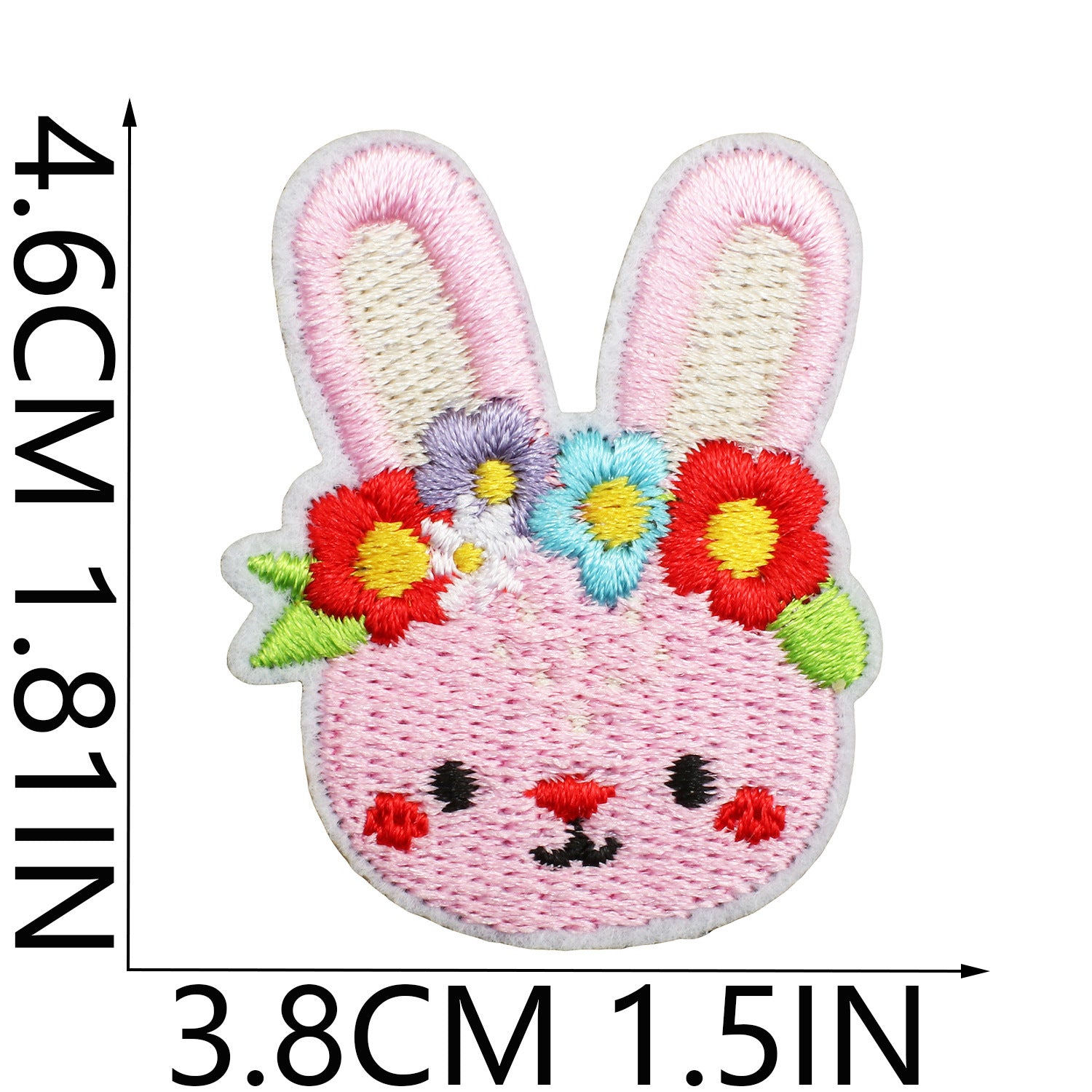 Wholesale Easter Rabbit Easter Egg Carrot Embroidery DIY Patches