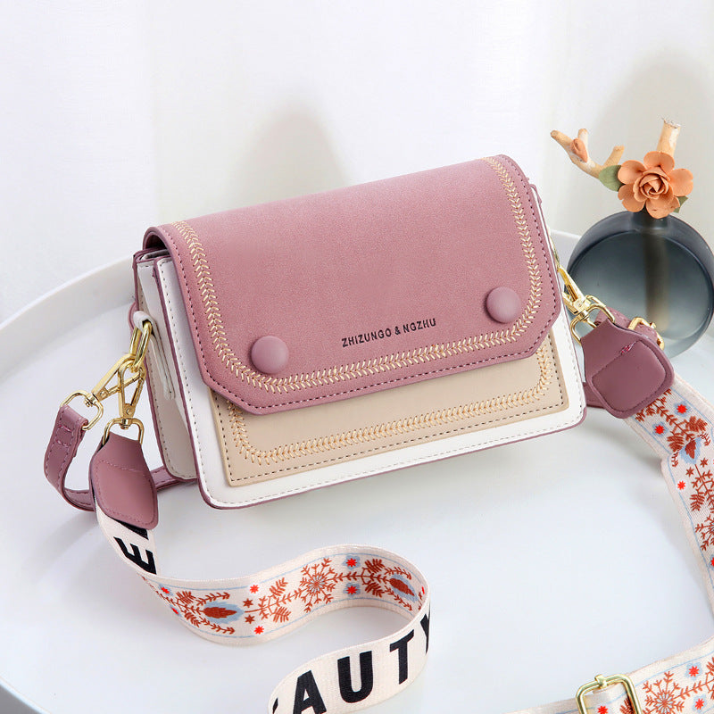 Wholesale Valentine's Day Summer New Fashion Shoulder Bag Niche Wide Strap Crossbody Bag for Hair
