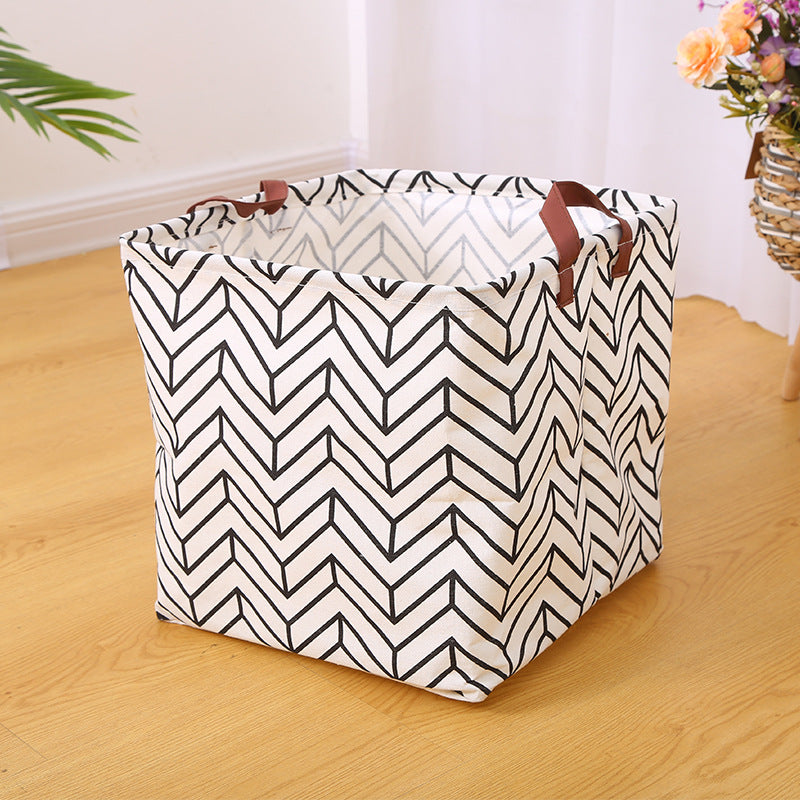 Wholesale Canvas Square Toy Storage Bags