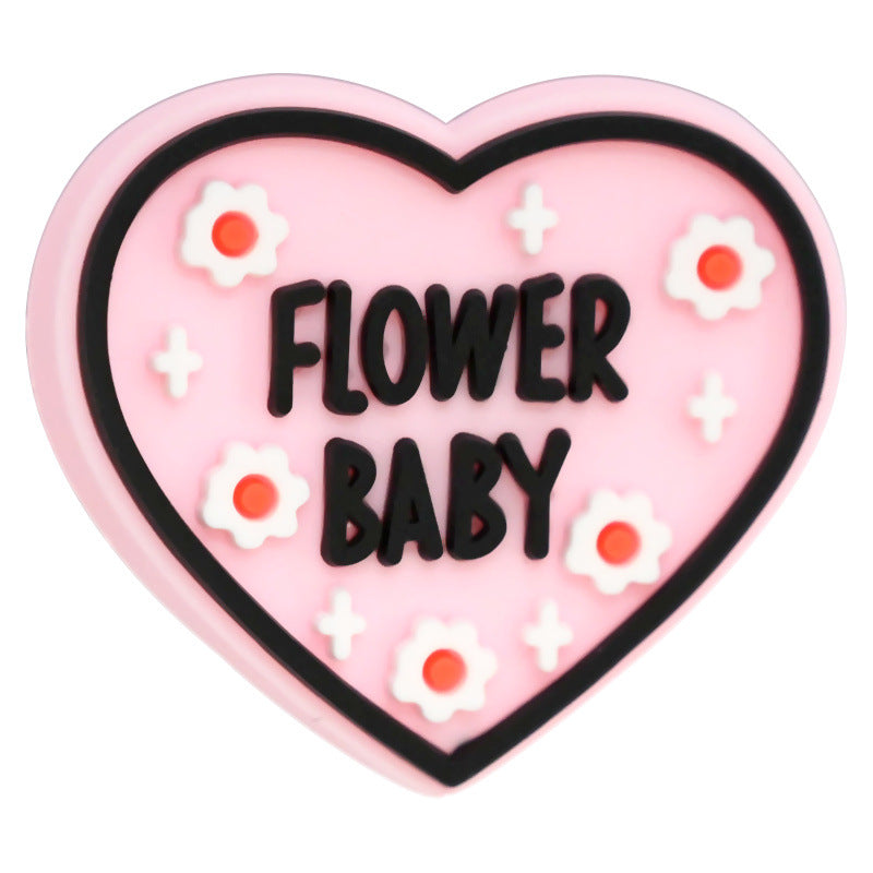 Wholesale  Random  100pcs/pack Valentine' s Day Beads Focal Beads