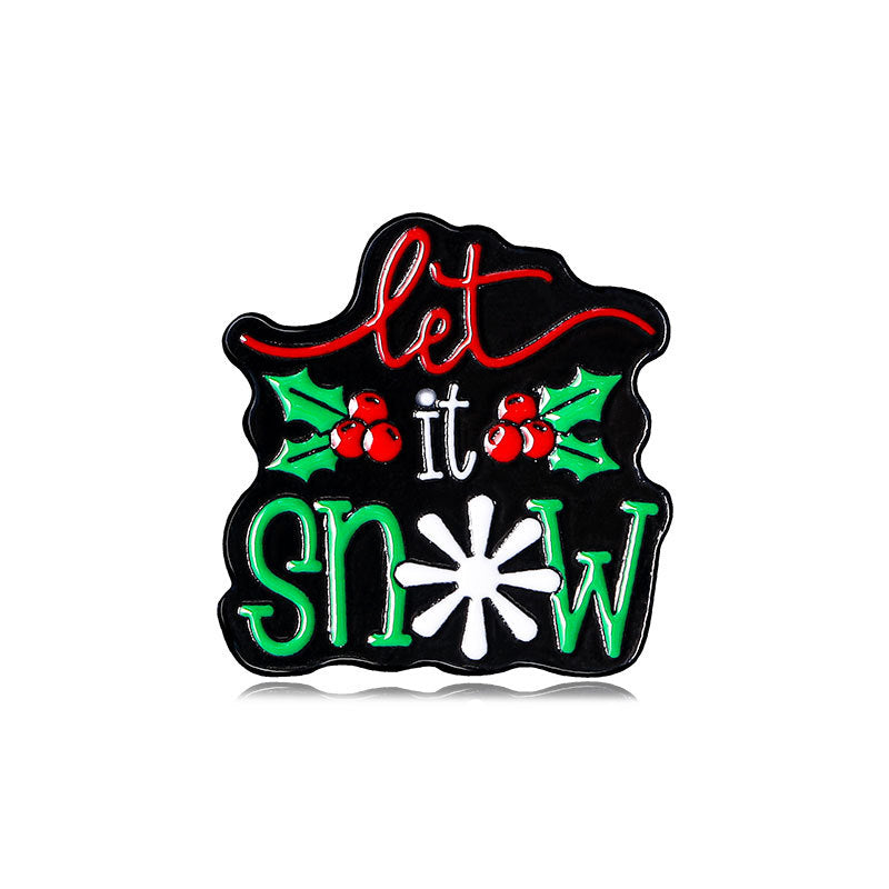 Wholesale Christmas Series Cartoon Brooches