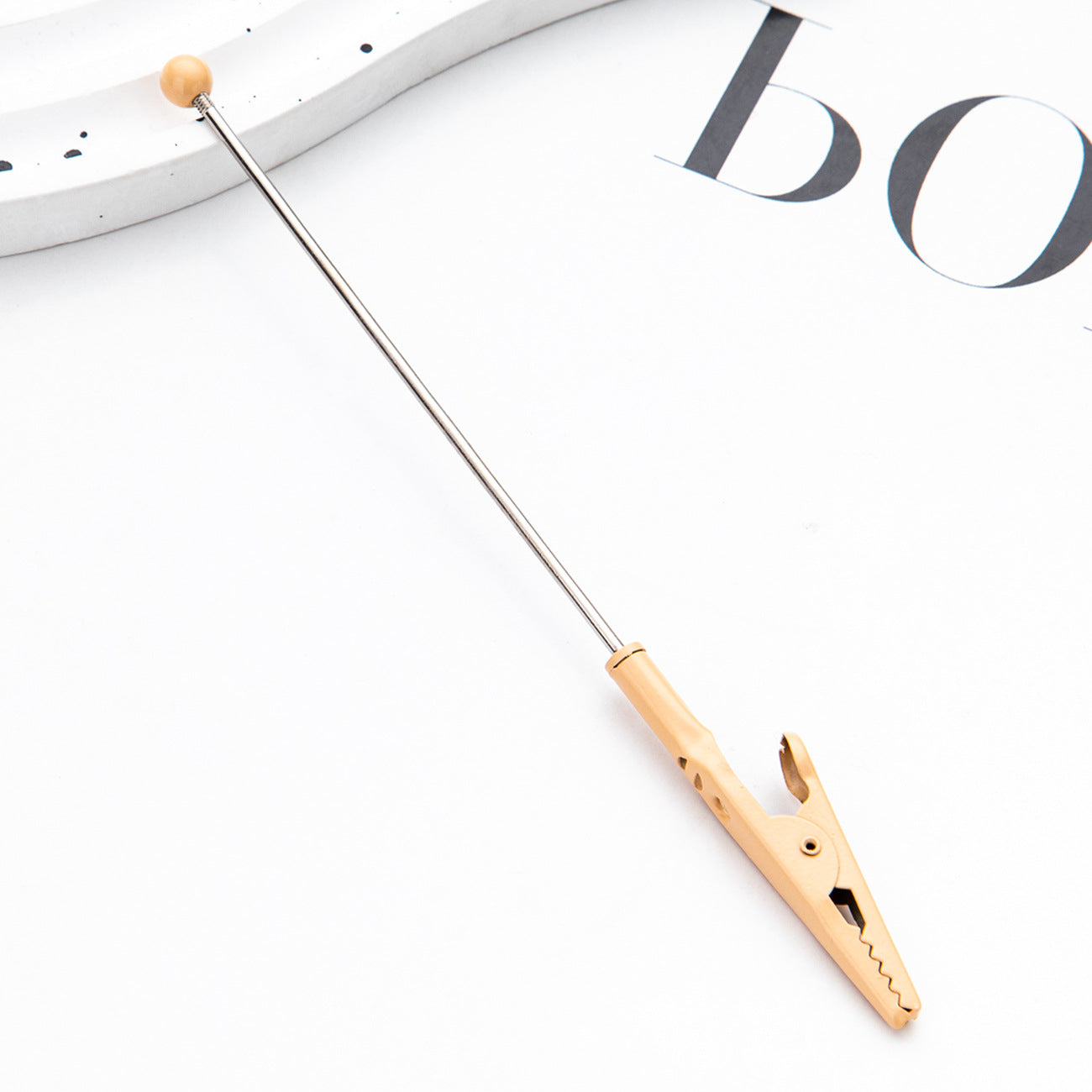 Wholesale Beadable Alligator Clips ATM Card Taker