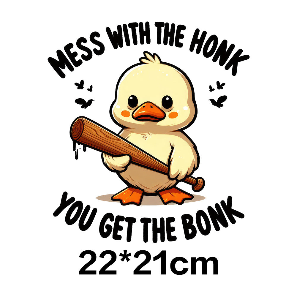 Wholesale 10pcs Various styles of ducklings UV DTF Ready to Press Transfers Wraps