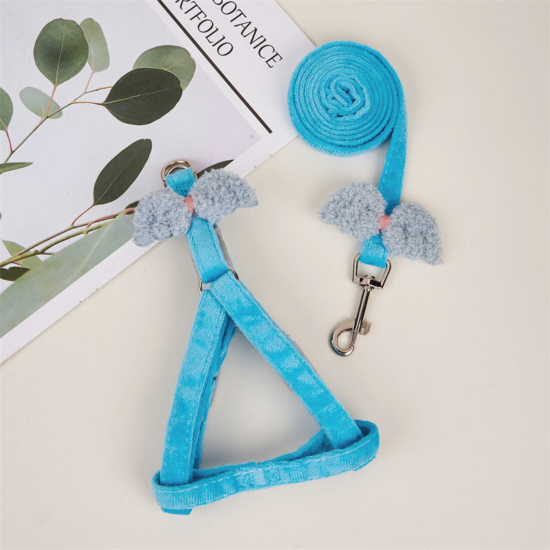 Wholesale Angel Wings Vest Harness Leash Pet Supplies