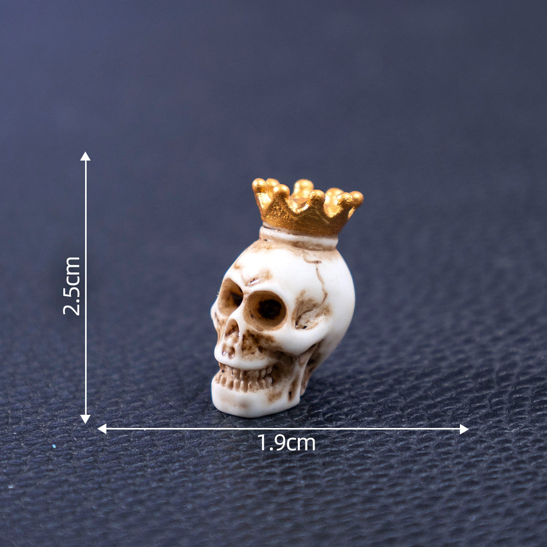 Wholesale  skull DIY decoration accessories micro landscape desktop small ornaments