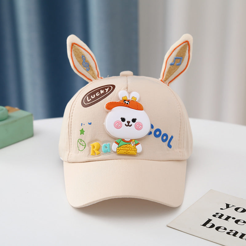 Wholesale Cute White Bunny Baby Hat with Long Ears