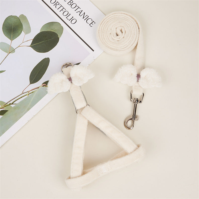 Wholesale Angel Wings Vest Harness Leash Pet Supplies