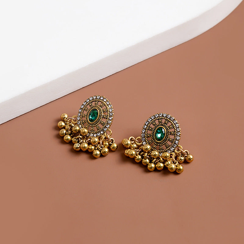 Wholesale Retro Ethnic Style Tassel Classical Earrings