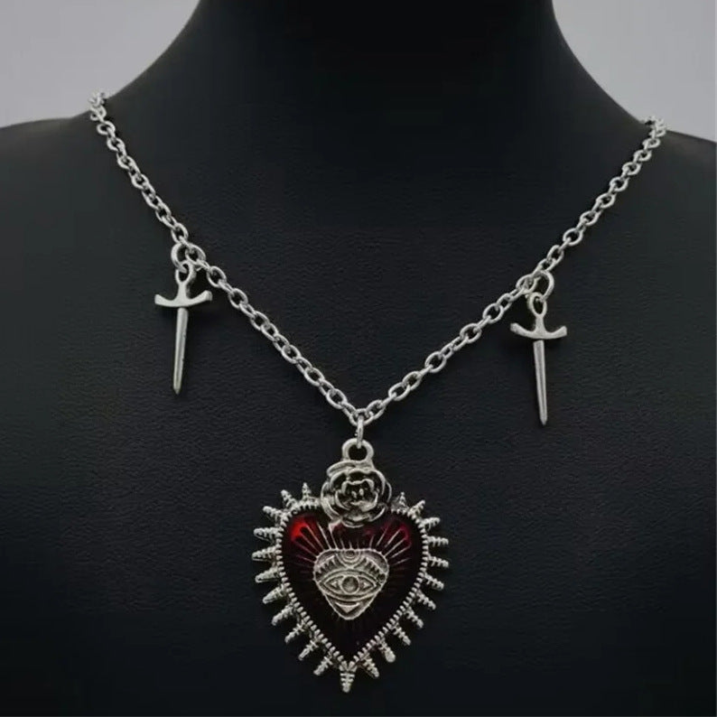 Wholesale  vintage gothic love bat jewelry necklace pendant necklace