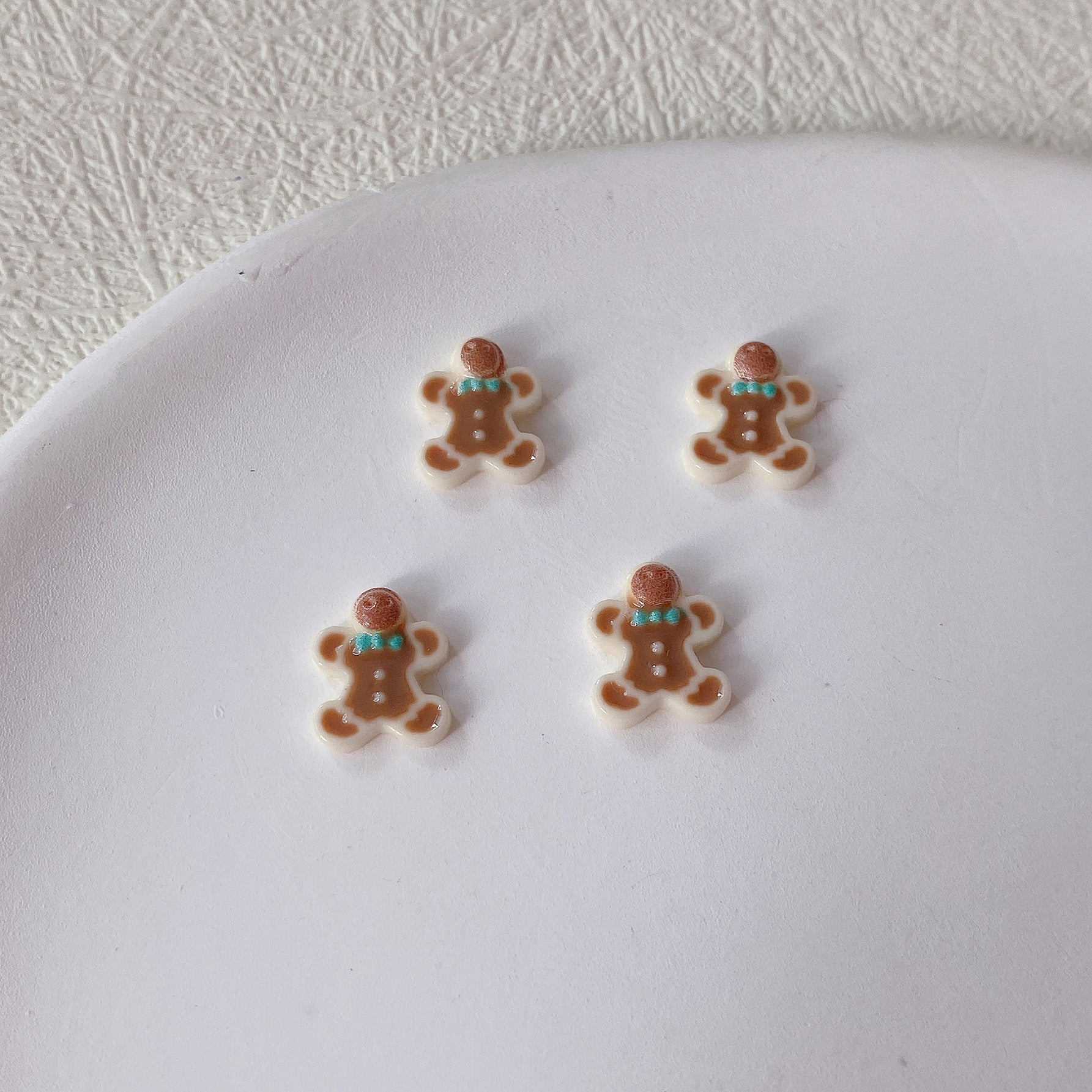 Wholesale 10PCS/Pack Night Glow Christmas Resin Nail Stickers