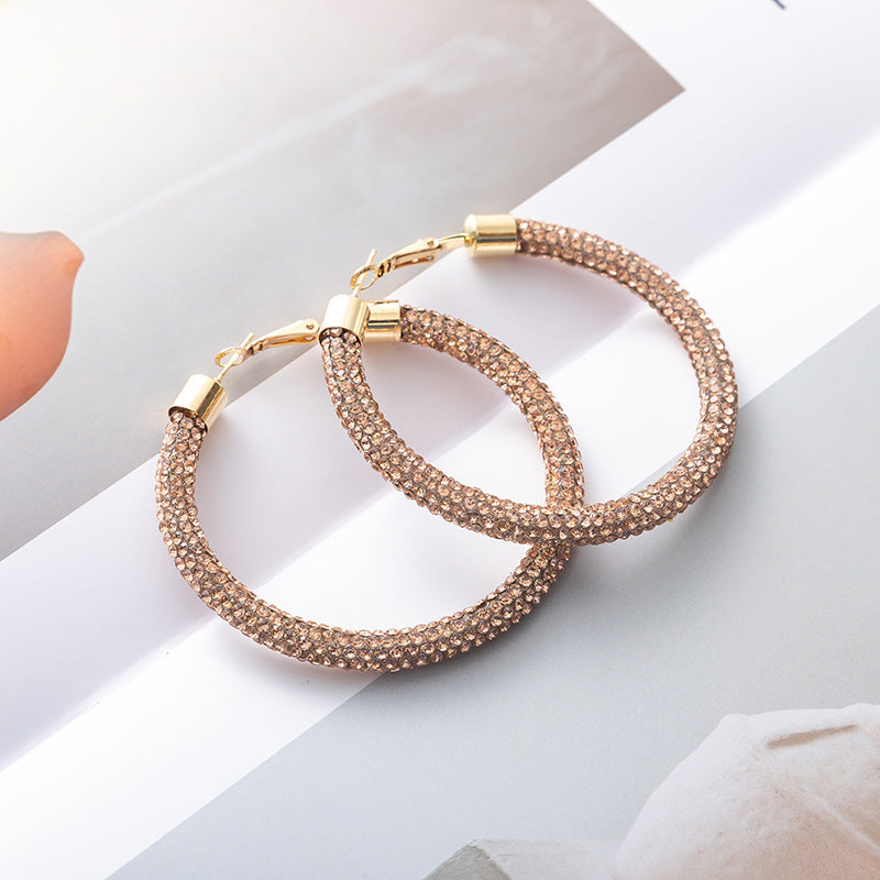 Wholesale Christmas and Independence Day Gradient Color Earrings