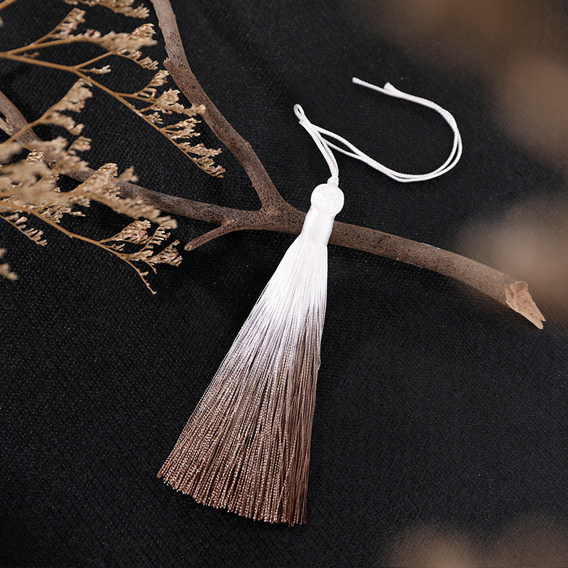 Wholesale 10pcs 10CM Gradient Tassel Ear Pendant Accessories