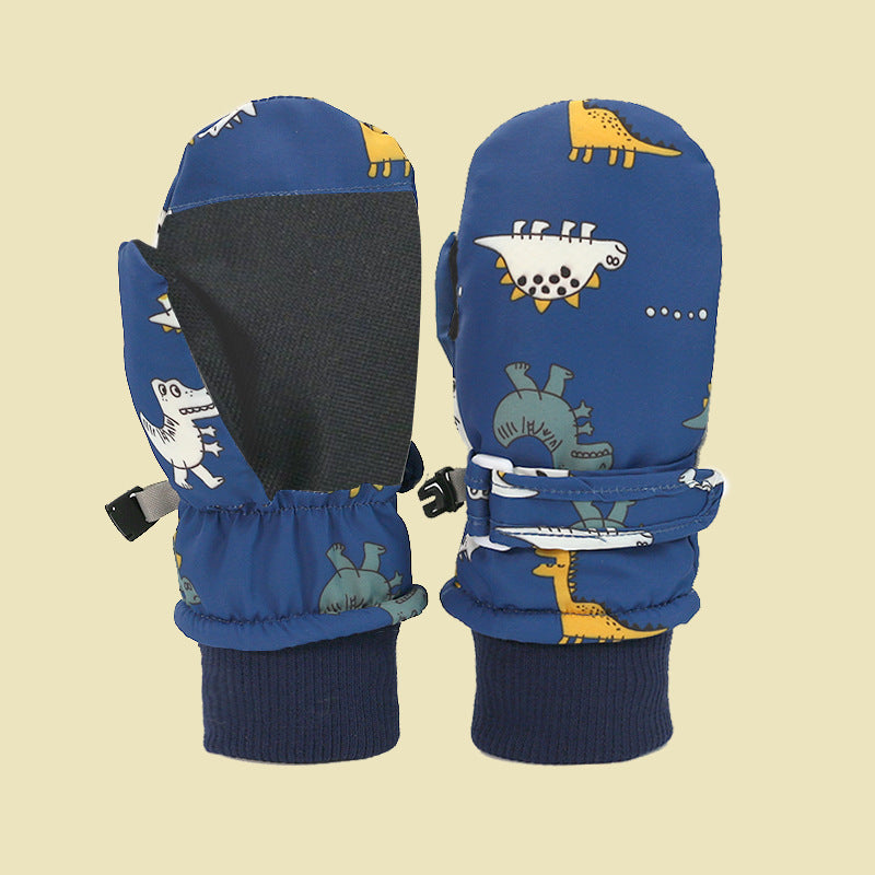 Wholesale Children's Ski Winter Fleece Warm Gloves